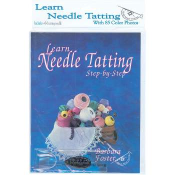 Learn Needle Tatting Step-By-Step Kit-W/#5-0 Needle & Threader