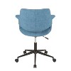 Vintage Flair Mid Century Modern Office Chair - Lumisource - image 4 of 4