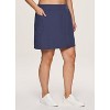 RBX Active Women's Clean Waist Quick Drying Travel/Active Skirt with Built-In Shorts and Pockets - 4 of 4
