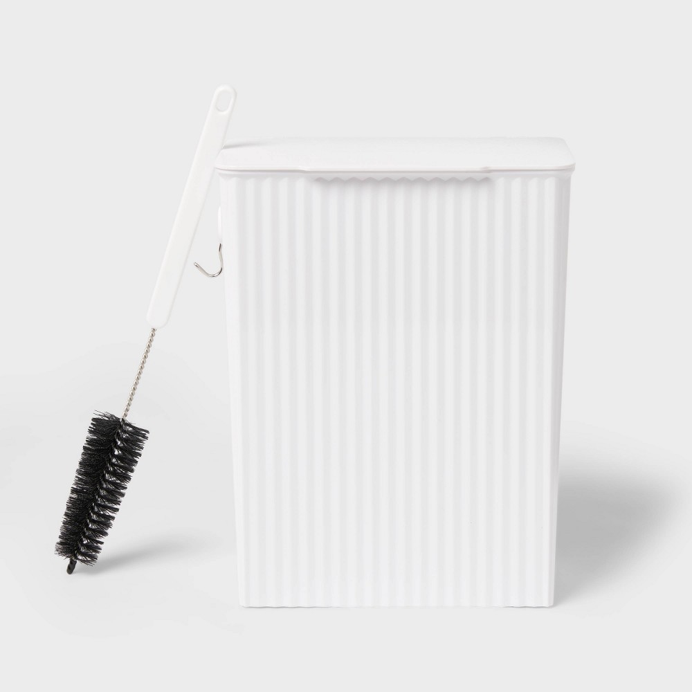 Magnetic Lint Bin with Brush - Brightroom™