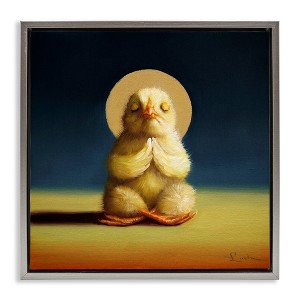 Stupell Industries Meditating Yoga Chick, 18" x 18" - 1 of 4