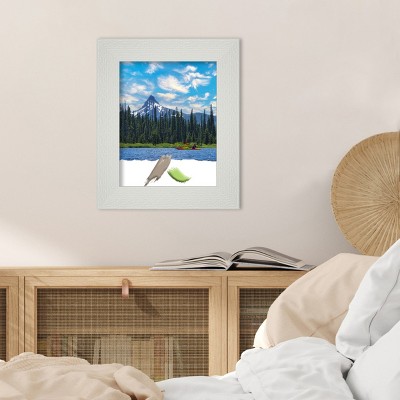 Mosaic White Textured 11x14 Picture Frame