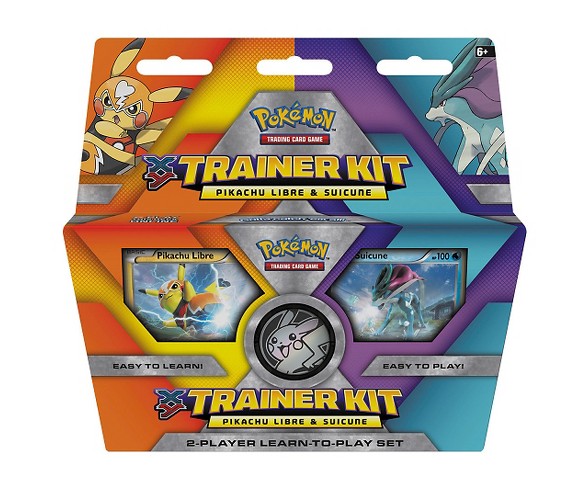 Pokemon Trading Card Game XY Trainer Kit with Pikachu Libre and Suicune