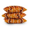 16"x16" Alisa Galitsyna Fall Leaves Square Throw Pillow - Deny Designs: Abstract Design, Removable Cover, Indoor Decor - 4 of 4