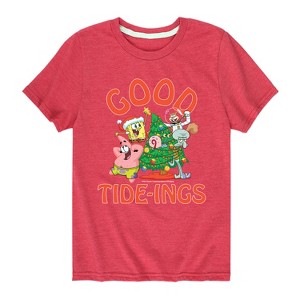 Boys' - SpongeBob SquarePants - Patrick It's Lit Short Sleeve Graphic T-Shirt - 1 of 4
