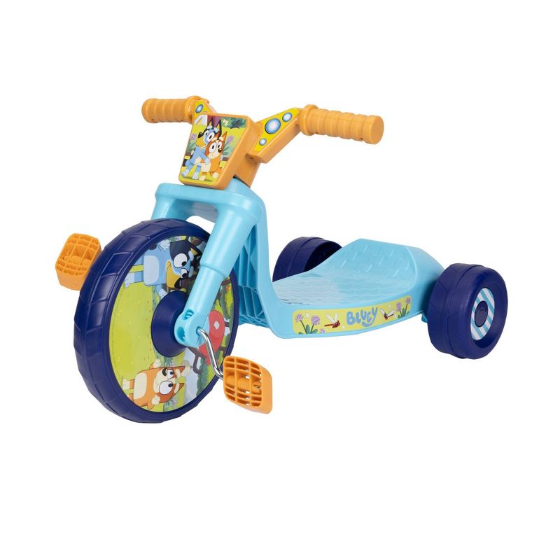 Bluey 10&#34; Fly Wheel Kids&#39; Tricycle with Electronic Sound, 1 of 9