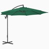 vidaXL Cantilever Garden Parasol Green Polyester Large Tiltable - 2 of 4