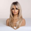Jessie's Wig 23 Inch Straight Wig Synthetic Wig Linen Gradient 1 Pc/Pack - 3 of 4