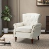 Tyre Armchair with Nailhead Trim  | ARTFUL LIVING DESIGN - 2 of 4