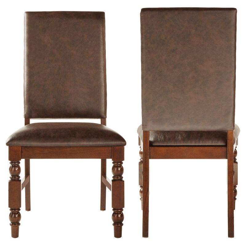 Set of 2 Fitzgerald Nailhead Accent Side Dining Chair - Inspire Q, 2 of 5