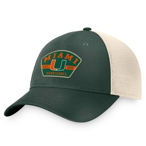 NCAA Miami Hurricanes Mesh Snapback Hat - 1 of 4