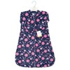 Hudson Baby Infant Girls Long-Sleeve Fleece Sleeping Bag, Botanical - 2 of 2