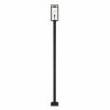 Z-Lite Dunbroch 1 - Light Post Light in  Black - 2 of 4