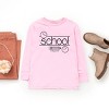 The Juniper Shop SmileyWorld School Handwriting Lines Youth Long Sleeve Tee - 3 of 4