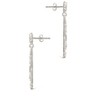 SHINE by Sterling Forever Alina CZ Textured Drop Earrings - 3 of 3