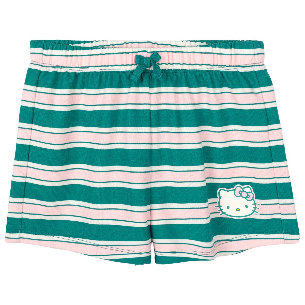 Hello Kitty Girls' Fleece 2-Piece Tee and Shorts Set Little Kid to Big Kid - thumbnail 3