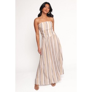Petal and Pup - Jimena Strapless Maxi Dress - 1 of 4