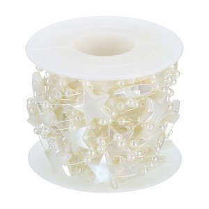 Unique Bargains Craft Wedding Party Decorative Faux Pearl Beads Garland - 1 of 4