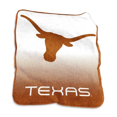 NCAA Texas Longhorns Raschel Throw Blanket