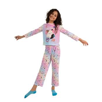 Squishmallows Cam the Cat Girls' 2-Piece Sleepwear Pajama Set