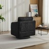 Swivel Accent Chair, Modern Lounge Sofa Barrel Chair With Thick Soft Cushions, 360 Degree Swivel Glide Chair For Bedroom Living Room Waiting Room - 2 of 4