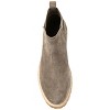 Journee Signature Womens Genuine Leather Bristol Round Toe Block Heel Chelsea Booties - 4 of 4