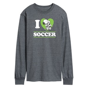 Men's - Peanuts - Peanuts Sports Long Sleeve Graphic T-Shirt - 1 of 4
