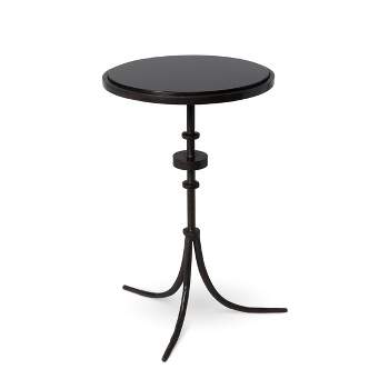 Park Hill Collection Industrial Granite Top Accent Table