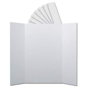 Flipside 24 x 36, 3/16 inch, Foam Bulk Pack of 25, White | Lightweight