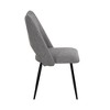 PAGED Modern Dining Chairs Set of 4 with Metal Legs, Dining Room Chairs with Adjustable Feet for Dining Room, Kitchen, Restaurant - 3 of 4