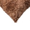 Luxe Belton Faux Fur Pillow | 2-Pack | 18"x18" - 2 of 4