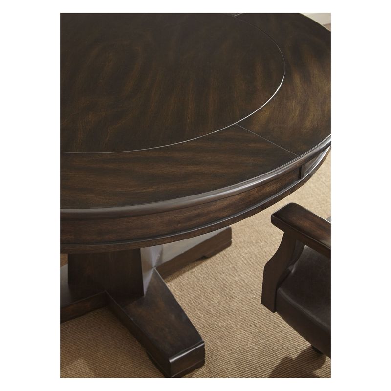 Rudy Dining and Game Table Walnut - Steve Silver Co., 5 of 7