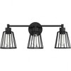 Quoizel Lighting Atticus 3 - Light Vanity in  Earth Black - 2 of 3