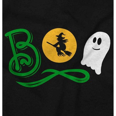 Boo Cute Witch Ghost Halloween Toddler Baby Graphic T Shirt Brisco Brands