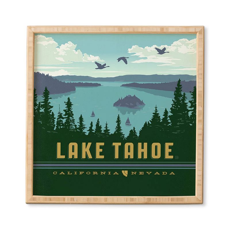 Anderson Design Group  Lake Tahoe Framed Wall Art, 5 of 7