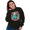 Xmas Merry Christmas Hot Cocoa Mug Sweatshirt for Men or Women Brisco Brands - 4 of 4