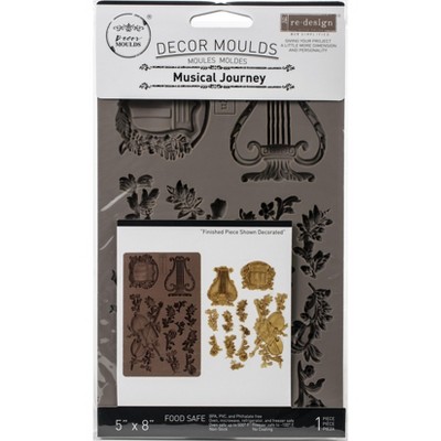 Prima Marketing Re-Design Mould 5"X8"X8mm-Musical Journey