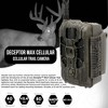 Stealth Cam 40MP Deceptor Max Cellular Trail Camera with Card Viewer 32GB Memory Cards and Card Reader(2 Pack) - 4 of 4