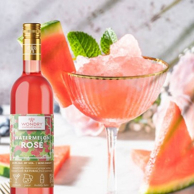 Wondry Cocktail Wines Watermelon Rose - 750ml Bottle