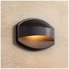 Possini Euro Design Xane Modern Industrial Outdoor Wall Light Fixture Bronze Dark Sky 7" for Post Exterior Barn Deck House Porch Yard Patio Outside - image 2 of 4