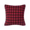 C&F Home 20" x 20" Pine Trees on Plaid Christmas Pillow - 2 of 4