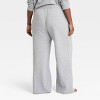 Women's Fleece Wide Leg Lounge Pants - Colsie™ - 3 of 3