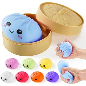 Link Dumpling Squishies, Colorful Dumplings Mystery Box, Stress