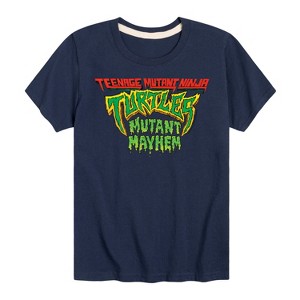 Boys' - Teenage Mutant Ninja Turtles - Mutant Mayhem Movie Logo Short Sleeve Graphic T-Shirt - 1 of 4