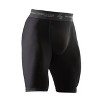 Shock Doctor Compression Shorts with Cup Adult - Black L - image 3 of 3