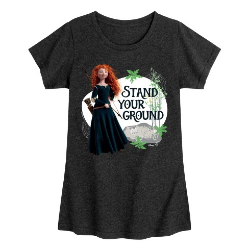 Disney Merida Stand Your Ground Fitted Short Sleeve Graphic T-shirt ...