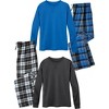 Collections Etc 4-pc Pack Men's Pajama Set - 4 of 4