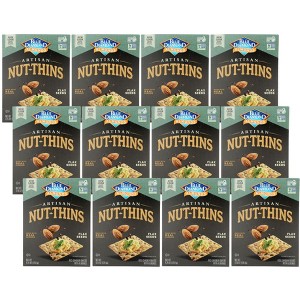 Blue Diamond Artisan Flax Seeds Nut Thins Crackers - 12 pack, 4.25 oz - 1 of 4