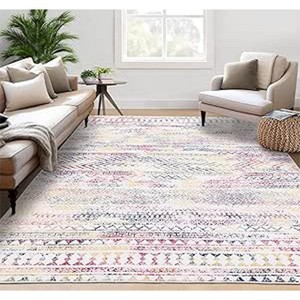 Rug Washable Modern Large Area Rug for Living Room Bedroom  Indoor Rug Non-Slip Living Room Rug - 1 of 4