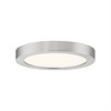 Quoizel Lighting Outskirts 1 - Light Flush Mount in  Brushed Nickel - 4 of 4